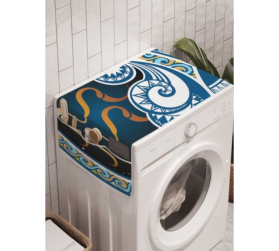 Органайзер для хранения Ambesonne "Ваза водолея" на стиральную машину, 45x120 см, cwm_18696 1