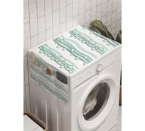 Органайзер для хранения Ambesonne "Морские водоросли" на стиральную машину, 45x120 см, cwm_8054