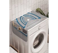 Органайзер для хранения Ambesonne "Тоннель будущего" на стиральную машину, 45x120 см, cwm_21675