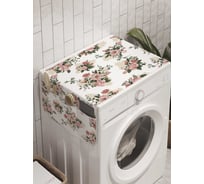 Органайзер для хранения Ambesonne "Город цветов" на стиральную машину, 45x120 см, cwm_8086
