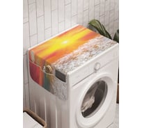 Органайзер для хранения Ambesonne "Приятный закат" на стиральную машину, 45x120 см, cwm_3985