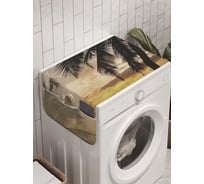 Органайзер для хранения Ambesonne "Старый пляж" на стиральную машину, 45x120 см, cwm_8004