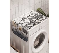 Органайзер для хранения Ambesonne "Трещины на стене" на стиральную машину, 45x120 см, cwm_4749