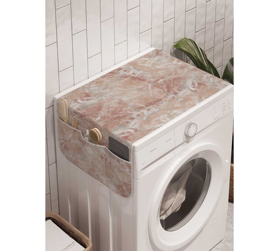 Органайзер для хранения Ambesonne "Стареющая поверхность" на стиральную машину, 45x120 см, cwm_6823 1