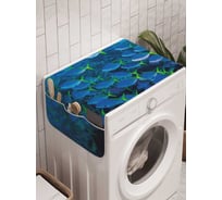 Органайзер для хранения Ambesonne "Морская решетка" на стиральную машину, 45x120 см, cwm_21281