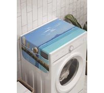 Органайзер для хранения Ambesonne "Душевная пальма" на стиральную машину, 45x120 см, cwm_8130