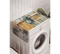 Органайзер для хранения Ambesonne "Закрытая дверь" на стиральную машину, 45x120 см, cwm_21334