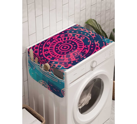 Органайзер для хранения Ambesonne "Миражная мандала" на стиральную машину, 45x120 см, cwm_4008 1