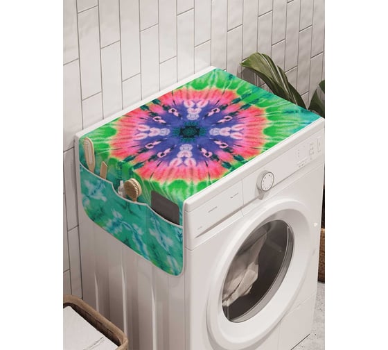 Органайзер для хранения Ambesonne "Галактическая скорость" на стиральную машину, 45x120 см, cwm_20348 1