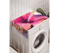 Органайзер для хранения Ambesonne "Цветочное волшебство" на стиральную машину, 45x120 см, cwm_19545