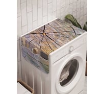 Органайзер для хранения Ambesonne "Срез дерева" на стиральную машину, 45x120 см, cwm_20369