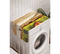 Органайзер для хранения Ambesonne "Облачный сад" на стиральную машину, 45x120 см, cwm_14889