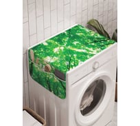 Органайзер для хранения Ambesonne "Лес тянется к небу" на стиральную машину, 45x120 см, cwm_14901