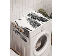 Органайзер для хранения Ambesonne "Перья повсюду" на стиральную машину, 45x120 см, cwm_20244