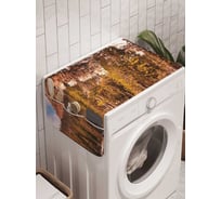 Органайзер для хранения Ambesonne "Хорошо на природе" на стиральную машину, 45x120 см, cwm_20740