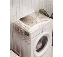 Органайзер для хранения Ambesonne "Поток мыслей" на стиральную машину, 45x120 см, cwm_20831