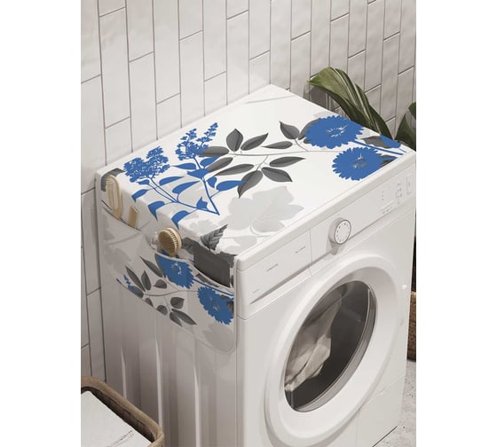 Органайзер для хранения Ambesonne "Дыхание лета" на стиральную машину, 45x120 см, cwm_7922 1