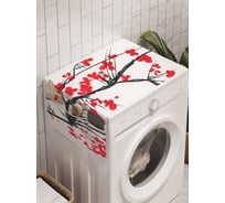 Органайзер для хранения Ambesonne "Цветущая Япония" на стиральную машину, 45x120 см, cwm_14319