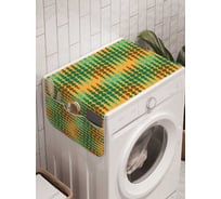 Органайзер для хранения Ambesonne "Полосатые сдвиги" на стиральную машину, 45x120 см, cwm_28553