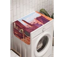 Органайзер для хранения Ambesonne "Опасности каньона" на стиральную машину, 45x120 см, cwm_22008