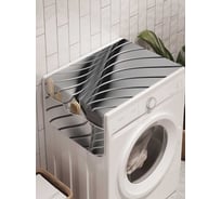 Органайзер для хранения Ambesonne "Металлические холмы" на стиральную машину, 45x120 см, cwm_22206