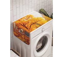 Органайзер для хранения Ambesonne "Лесная свежесть" на стиральную машину, 45x120 см, cwm_9343