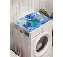 Органайзер для хранения Ambesonne "Цветочная прелесть" на стиральную машину, 45x120 см, cwm_14548