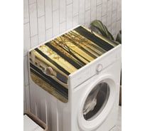 Органайзер для хранения Ambesonne "Лесные прятки" на стиральную машину, 45x120 см, cwm_8672