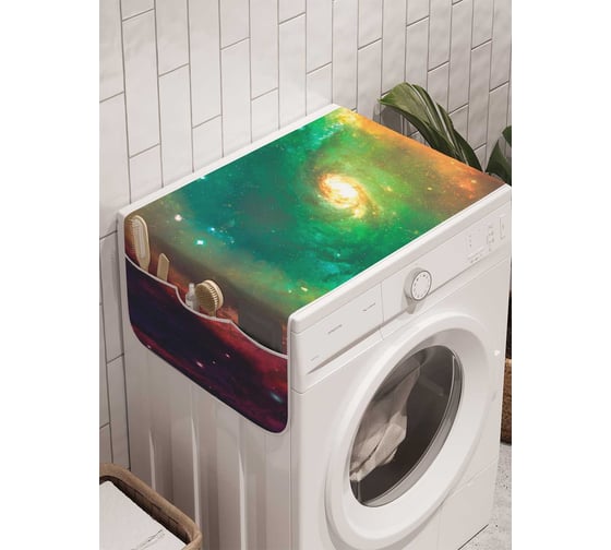 Органайзер для хранения Ambesonne "Восхитительное пространство" на стиральную машину, 45x120 см, cwm_13787 1