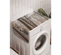 Органайзер для хранения Ambesonne "Лес меняет одежду" на стиральную машину, 45x120 см, cwm_6533