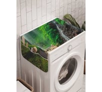 Органайзер для хранения Ambesonne "Лесное путишествие" на стиральную машину, 45x120 см, cwm_21809