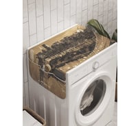 Органайзер для хранения Ambesonne "Полет над мостом" на стиральную машину, 45x120 см, cwm_8115