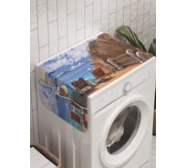 Органайзер для хранения Ambesonne "Береговой бассейн" на стиральную машину, 45x120 см, cwm_8931