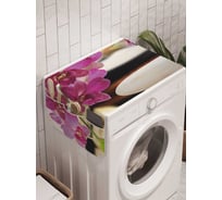 Органайзер для хранения Ambesonne "Азиатский релакс" на стиральную машину, 45x120 см, cwm_21849