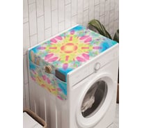 Органайзер для хранения Ambesonne "Размытый рисунок" на стиральную машину, 45x120 см, cwm_19296