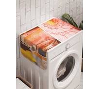 Органайзер для хранения Ambesonne "Ароматные свечи" на стиральную машину, 45x120 см, cwm_19048