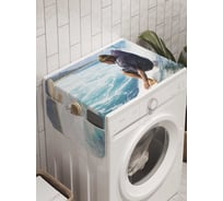 Органайзер для хранения Ambesonne "Экстремальный сёрфер" на стиральную машину, 45x120 см, cwm_8690