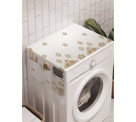 Органайзер для хранения Ambesonne "Дождевой рисунок" на стиральную машину, 45x120 см, cwm_6947 1