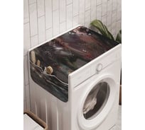 Органайзер для хранения Ambesonne "Ночные воины" на стиральную машину, 45x120 см, cwm_19130