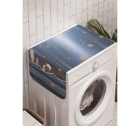 Органайзер для хранения Ambesonne "Лес судьбы" на стиральную машину, 45x120 см, cwm_6512