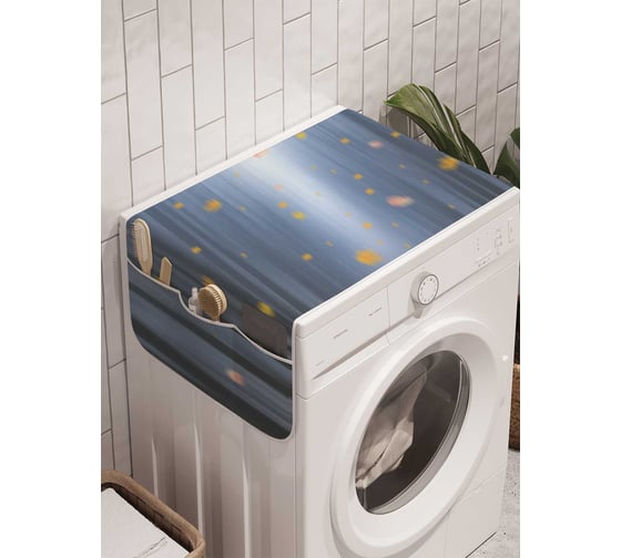 Органайзер для хранения Ambesonne "Лес судьбы" на стиральную машину, 45x120 см, cwm_6512