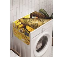 Органайзер для хранения Ambesonne "Древесная дружба" на стиральную машину, 45x120 см, cwm_6495