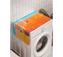 Органайзер для хранения Ambesonne "Цветы в пламенном море" на стиральную машину, 45x120 см, cwm_19547