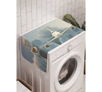 Органайзер для хранения Ambesonne "Облачное маневрирование" на стиральную машину, 45x120 см, cwm_5621