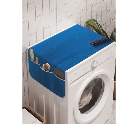 Органайзер для хранения Ambesonne "Ждет далекое плавание" на стиральную машину, 45x120 см, cwm_17832 1