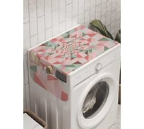 Органайзер для хранения Ambesonne "Вихрь треугольников" на стиральную машину, 45x120 см, cwm_9010