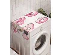 Органайзер для хранения Ambesonne "Любовные облака" на стиральную машину, 45x120 см, cwm_19097
