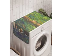 Органайзер для хранения Ambesonne "Лес в красках" на стиральную машину, 45x120 см, cwm_6885