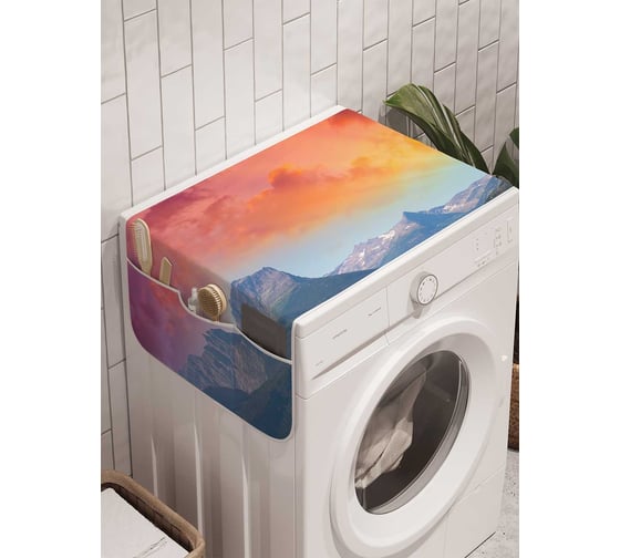 Органайзер для хранения Ambesonne "Дорога в рай" на стиральную машину, 45x120 см, cwm_19013 1