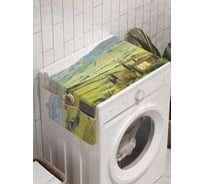 Органайзер для хранения Ambesonne "Солнечные холмы" на стиральную машину, 45x120 см, cwm_9217